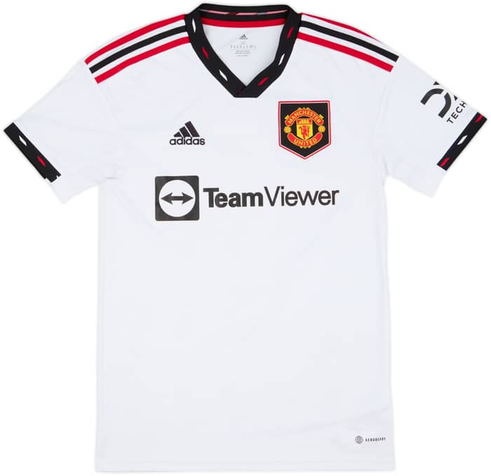 Camiseta de visitante del Manchester United 2022-23 Ronaldo #7 - 6/10 - (XS)