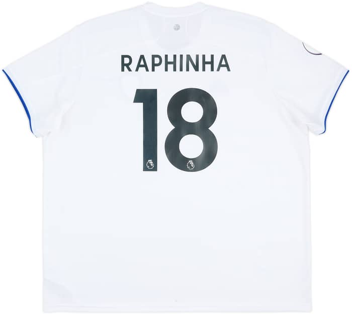 Camiseta de local del Leeds United 2020-21 Raphinha #18 - 7/10 - (3XL)
