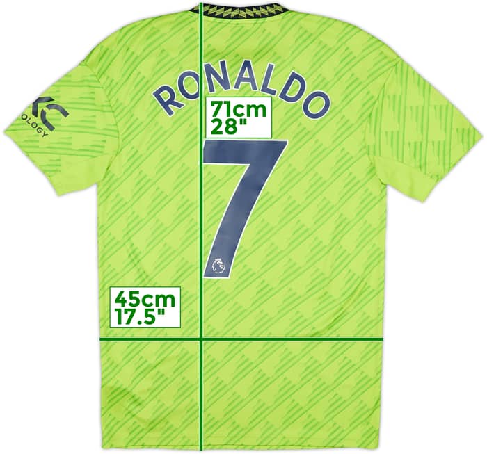 2022-23 Manchester United Third Shirt Ronaldo #7 - 10/10 - (S)