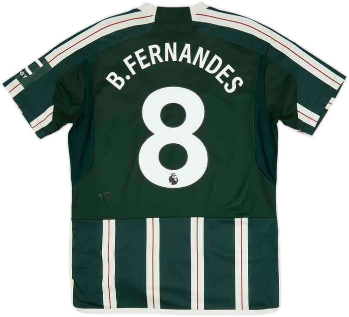 2023-24 Manchester United Away Shirt B.Fernandes #8 - 7/10 - (L)