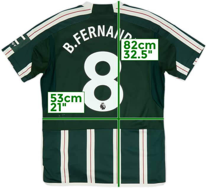 2023-24 Manchester United Away Shirt B.Fernandes #8 - 7/10 - (L)