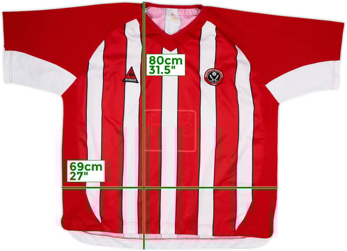 2004-05 Sheffield United Home Shirt - 4/10 - (4XL)