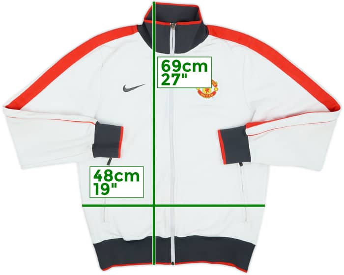 2010-11 Manchester United Nike Track Jacket - 4/10 - (S)