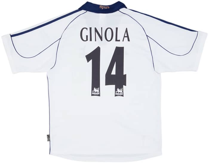 1999-01 Tottenham Home Shirt Ginola #14 - 6/10 - (M)