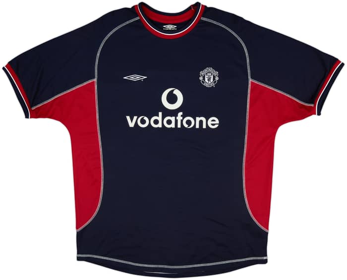 2000-01 Manchester United Third Shirt Beckham #7 - 8/10 - (XL)