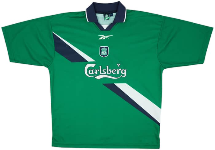 1999-00 Liverpool Away Shirt Fowler #9 - 7/10 - (L)