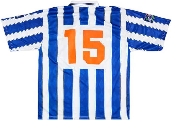 1998-99 Brighton Match Issue Home Shirt #15