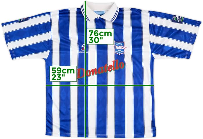 1998-99 Brighton Match Issue Home Shirt #15