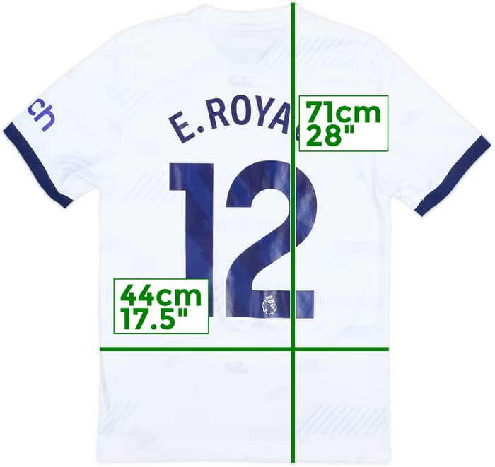 Camiseta de local del Tottenham 2023-24 E.Royal #12 - 10/10 - (S)