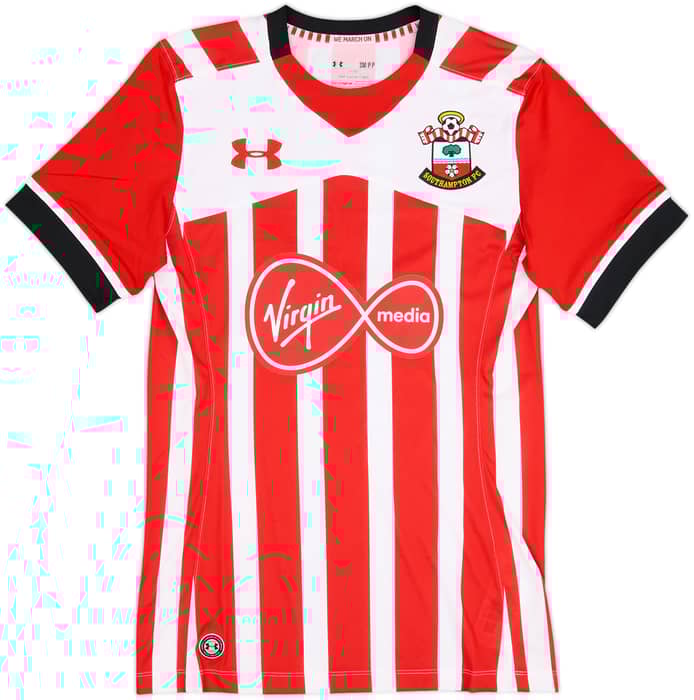 2016-17 Southampton Home Shirt Virgil #17 - 8/10 - (S)