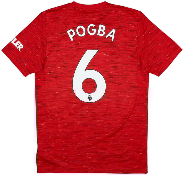 2020-21 Manchester United Home Shirt Pogba #6 - 10/10 - (M)