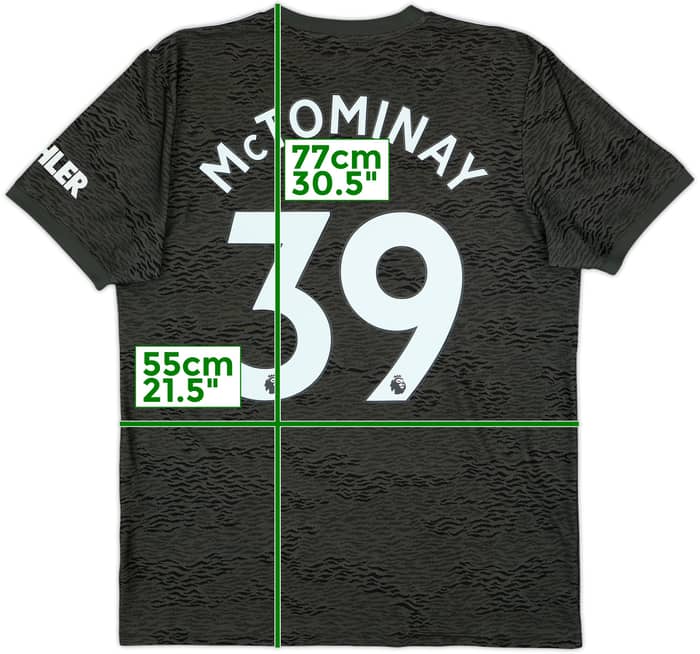 2020-21 Manchester United Away Shirt McTominay #39 - 7/10 - (L)
