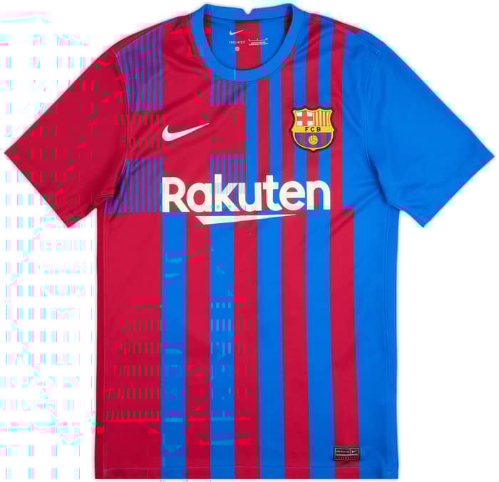 2021-22 Barcelona Home Shirt Pedri #16 - 9/10 - (S)