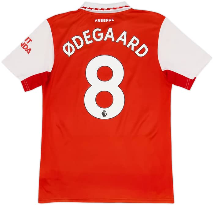 2022-23 Arsenal Home Shirt Odegaard #8 - 5/10 - (S)