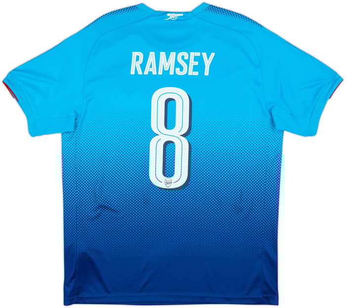 2017-18 Arsenal Away Shirt Ramsey #8 - 9/10 - (L)