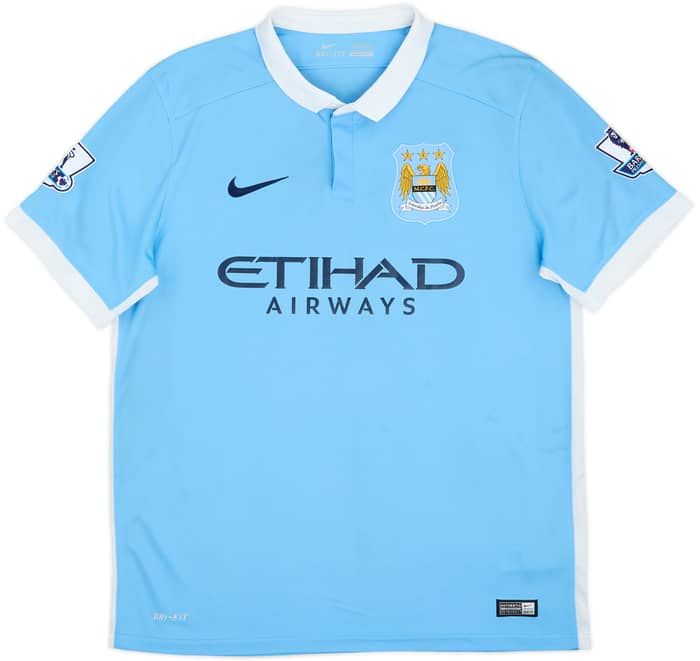 2015-16 Manchester City Home Shirt Zabaleta #5 - 7/10 - (L)