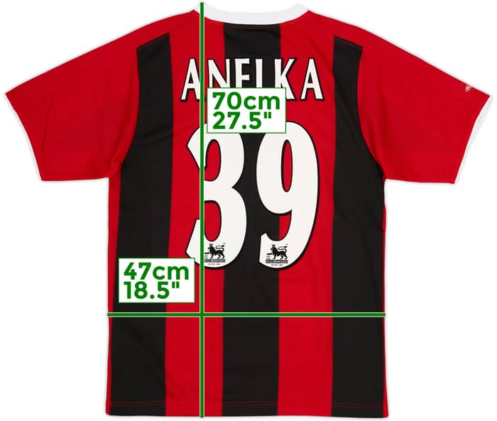 Camiseta de visitante del Manchester City 2003-04 Anelka #39 (Juvenil)