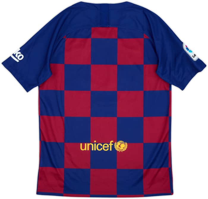 2019-20 Barcelona Home Shirt - 9/10 - (XL.Boys)