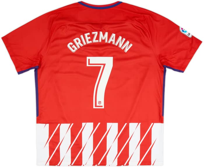 2017-18 Atletico Madrid Home Shirt Griezmann #7 (XXL)