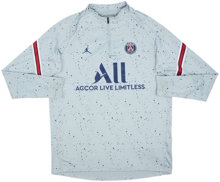 2022-23 Paris Saint-Germain Jordan 1/4 Zip Drill Top - 8/10 - (L)