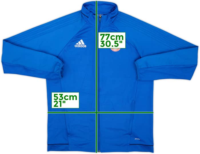 2017-18 Aberdeen adidas Track Jacket - 8/10 - (L)