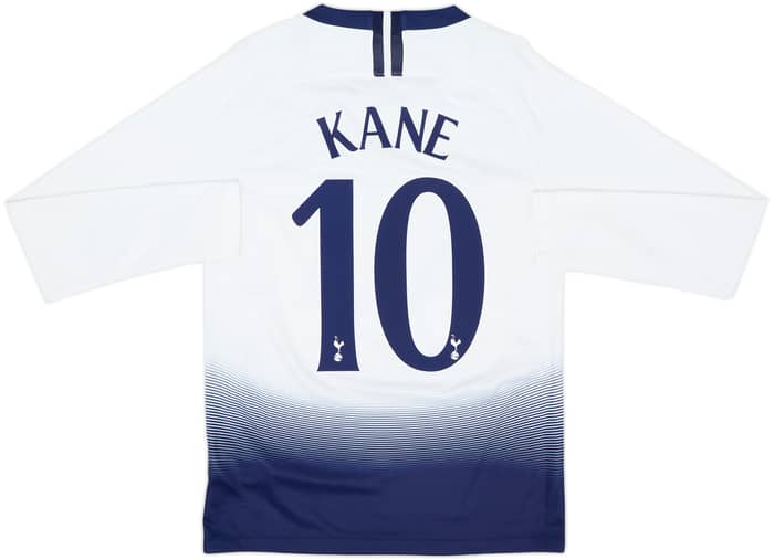 2018-19 Tottenham Home L/S Shirt Kane #10 - 9/10 - (S)
