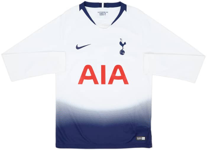 2018-19 Tottenham Home L/S Shirt Kane #10 - 9/10 - (S)