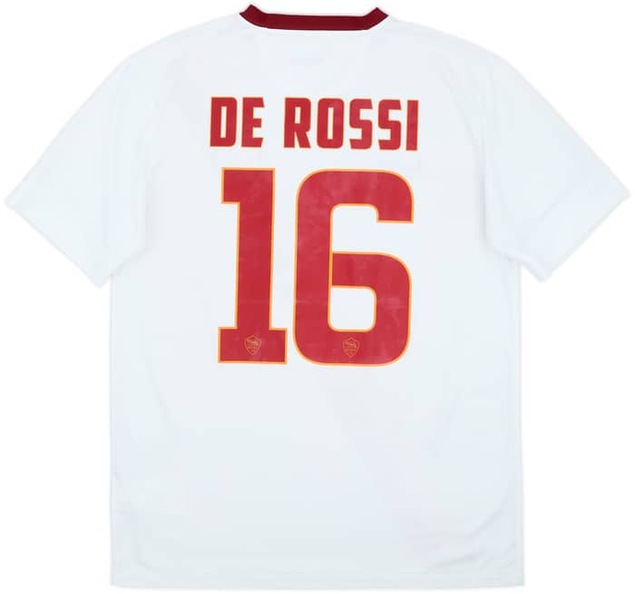 2014-15 Roma Away Shirt De Rossi #16 - 7/10 - (M)