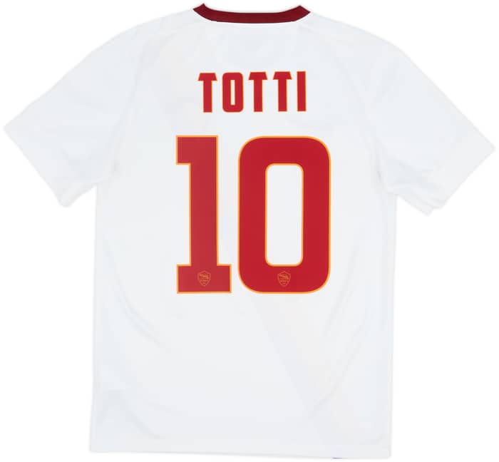 2014-15 Roma Away Shirt Totti #10 - 5/10 - (S)