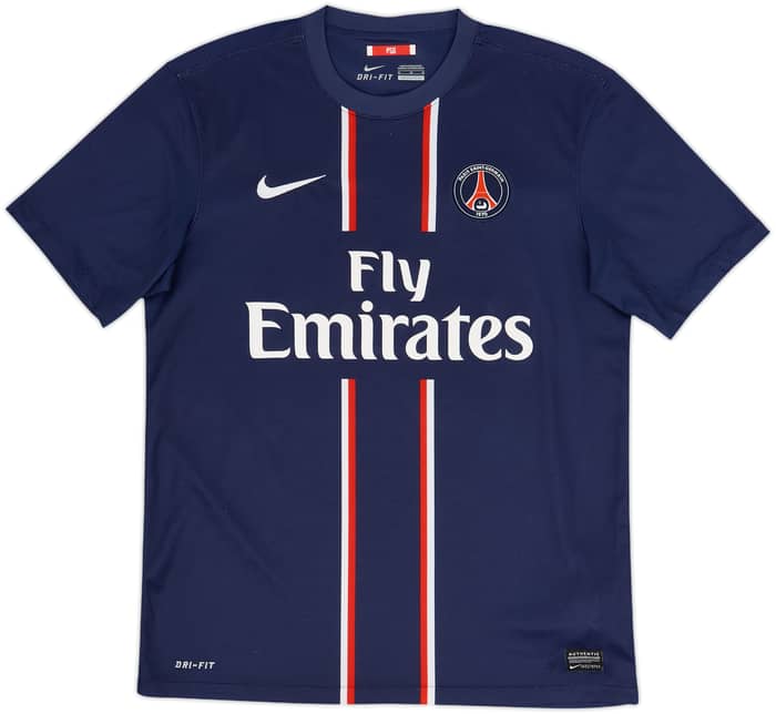 2012-13 Paris Saint-Germain Home Shirt Beckham #32 - 9/10 - (M)