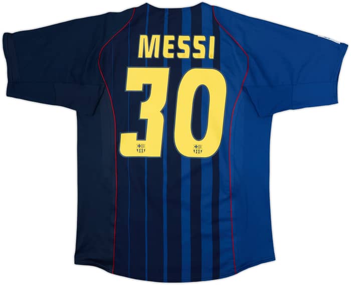 2004-05 Barcelona Away Shirt Messi #30 - 8/10 - (L)