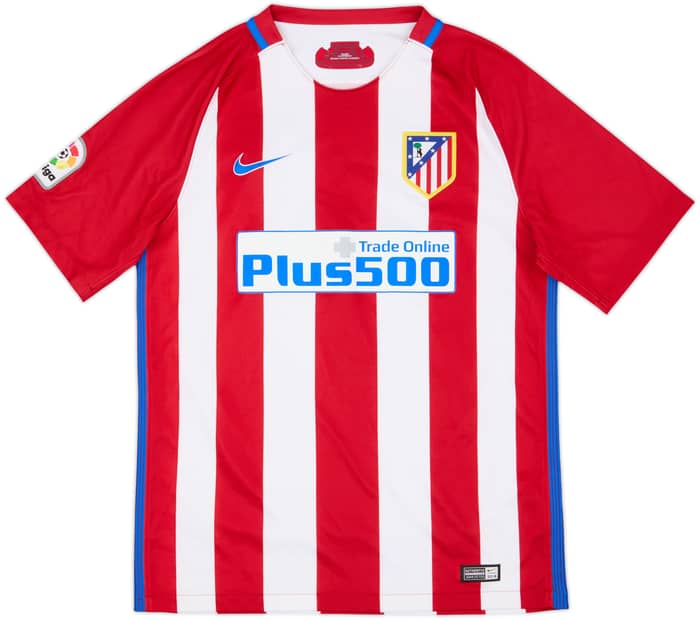 2016-17 Atletico Madrid Home Shirt Griezmann #7 - 8/10 - (M)