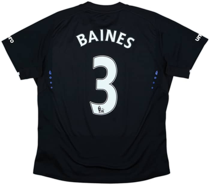 2014-15 Everton Away Shirt Baines #3 - 8/10 - (M)