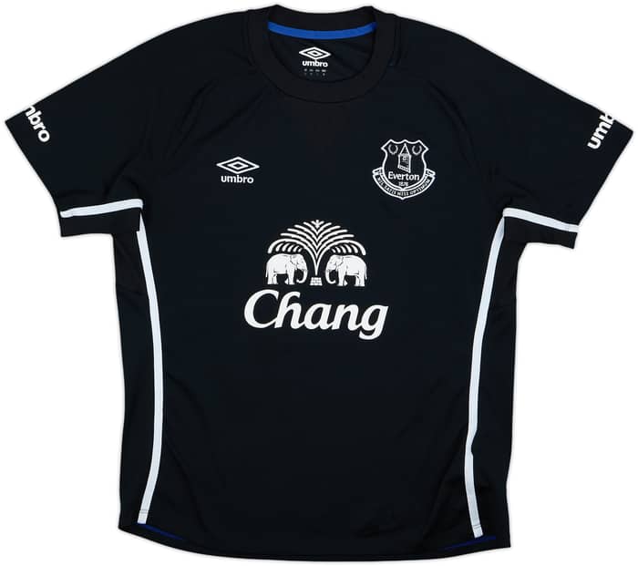 2014-15 Everton Away Shirt Baines #3 - 8/10 - (M)
