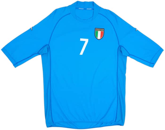 Camiseta de local de Italia 2002 Del Piero #7 - 10/10 - (3XL)