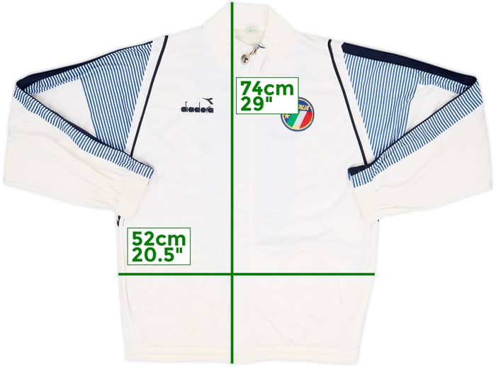 1988-00 Italy Diadora Chaqueta de chándal - 8/10 - (S)
