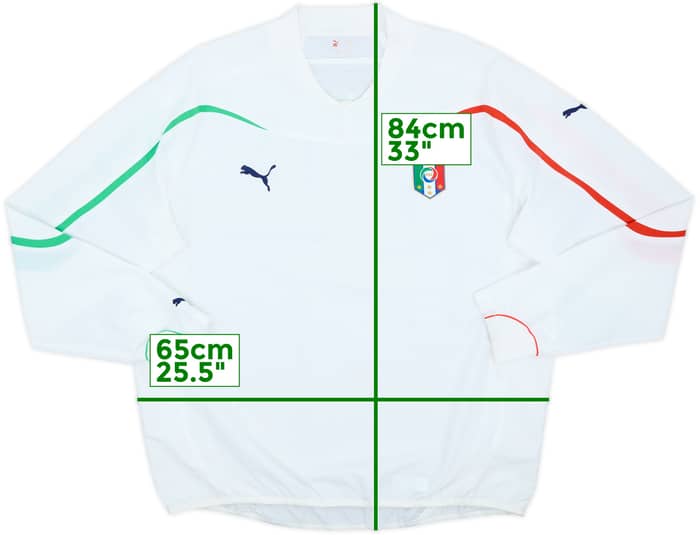 2010-12 Italy Puma Drill Top - 8/10 - (XXL)