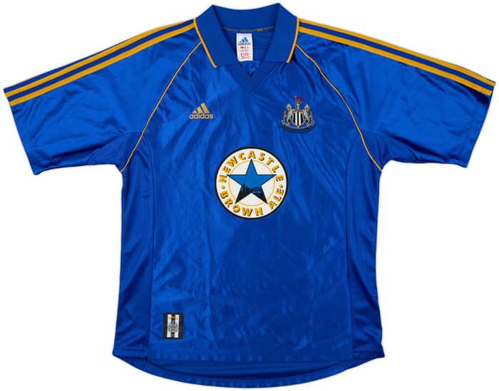 1998-99 Newcastle Away Shirt Shearer #9 - 8/10 - (L)