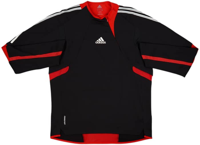 2005-06 adidas Formotion 1/4 Zip Drill Top - 9/10 - (M)