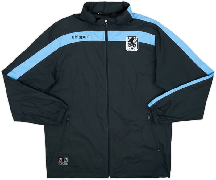 Chaqueta de lluvia con capucha Uhlsport del 1860 Munich 2014-15 - 9/10 - (M)
