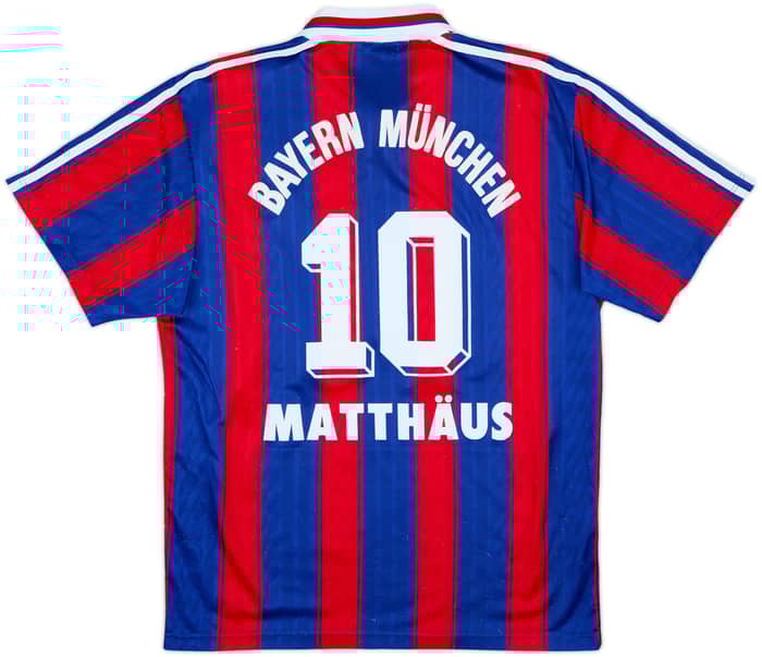 1995-97 Bayern Múnich Camiseta Local Matthaus #10 - 8/10 - (S)