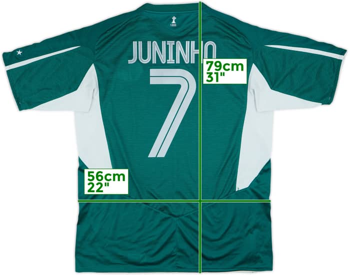 2004-05 Celtic Away Shirt Juninho #7 - 8/10 - (XL)