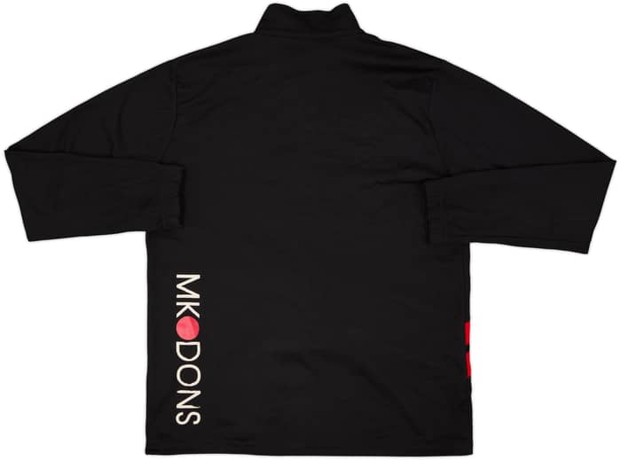 2017-18 MK Dons Errea 1/4 Zip Drill Top - 9/10 - (XL)