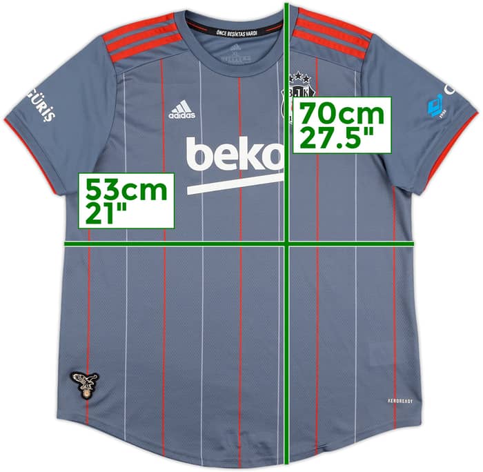 2021-22 Besiktas Third Shirt - 8/10 - (Women's XL)