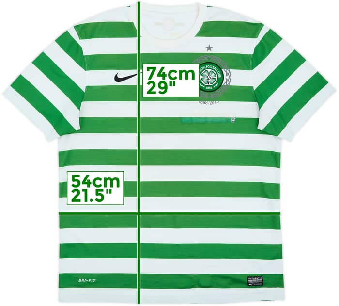 2012-13 Celtic '125th Anniversary' Home Shirt - 4/10 - (L)