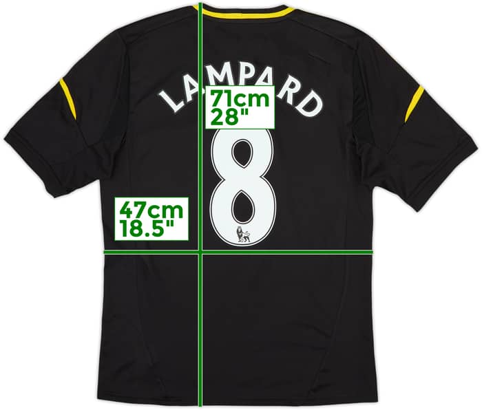 2012-13 Chelsea Third Shirt Lampard #8 - 6/10 - (M)