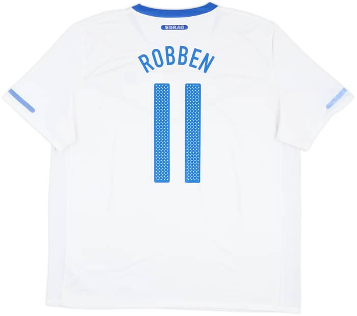 2010-11 Netherlands Away Shirt Robben #11 - 8/10 - (XXL)