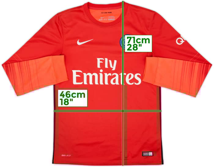2015-16 Paris Saint-Germain Camiseta de Arquero - 5/10 - (S)