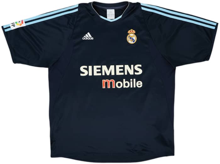 2003-04 Real Madrid Away Shirt Zidane #5 - 6/10 - (L)