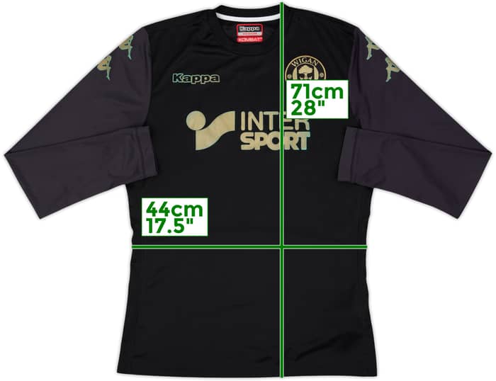 2017-18 Wigan Away L/S Shirt - 6/10 - (M)